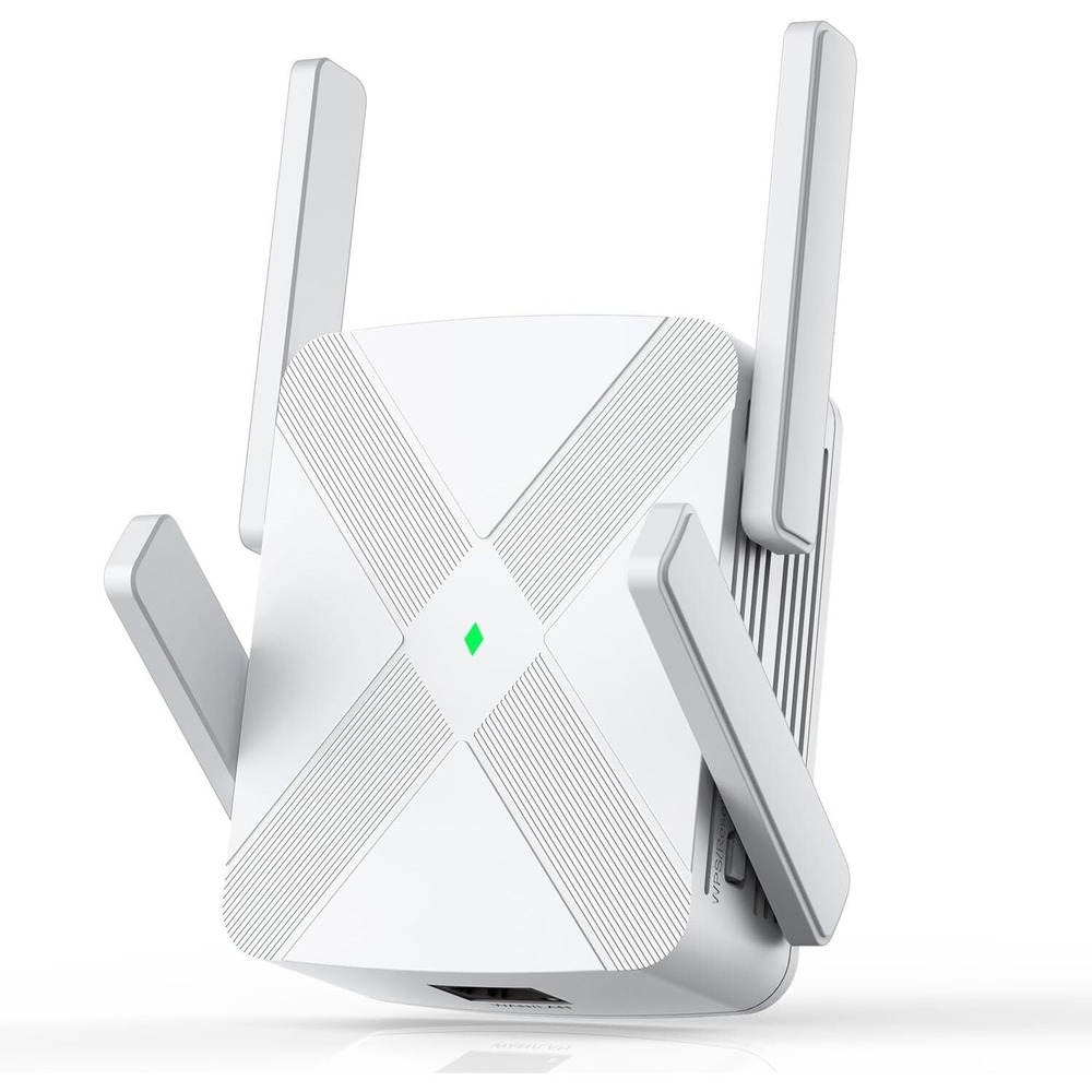 2024 WiFi Extender‎ Signal Booster Dual Band 2.4G/5G 1200Mbps WiFi Repeater